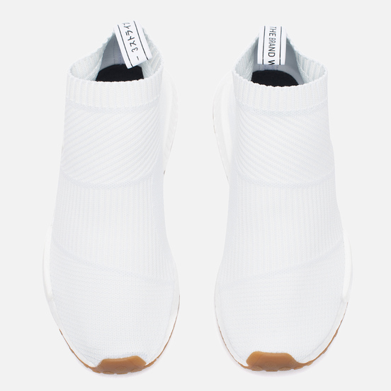 Кроссовки adidas Originals NMD City Sock 1 Primeknit White/White/Gum