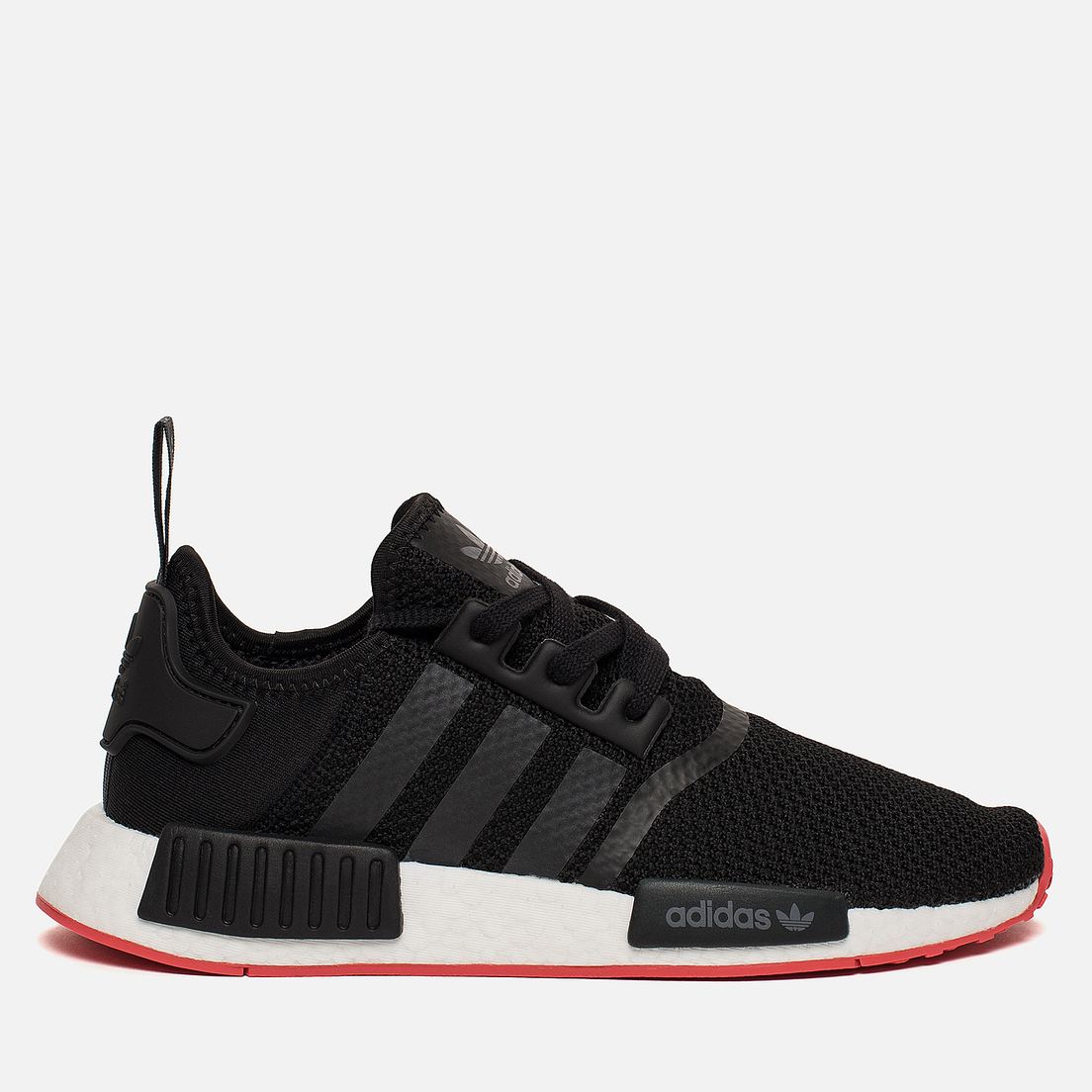 nmd r1 black carbon trace scarlet