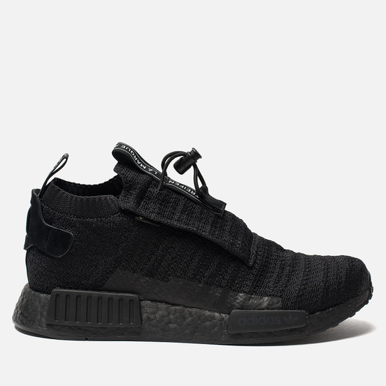 Мужские кроссовки adidas Originals NMD TS1 Primeknit Gore-Tex Core Black/Core Black/Core Black