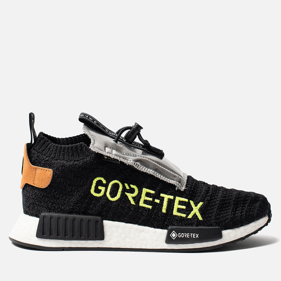 Мужские кроссовки adidas Originals NMD_TS1 Primeknit Gore-Tex Core Black/Core Black/Solar Yellow