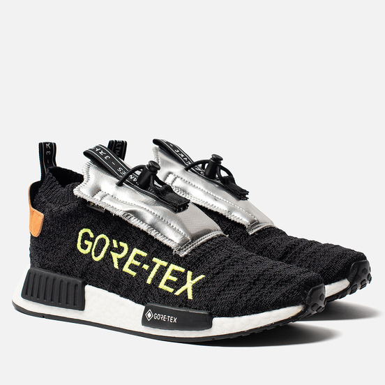 Мужские кроссовки adidas Originals NMD_TS1 Primeknit Gore-Tex Core Black/Core Black/Solar Yellow