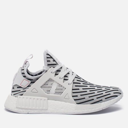 Кроссовки adidas Originals NMD XR1 Primeknit Zebra White/White/Core Red