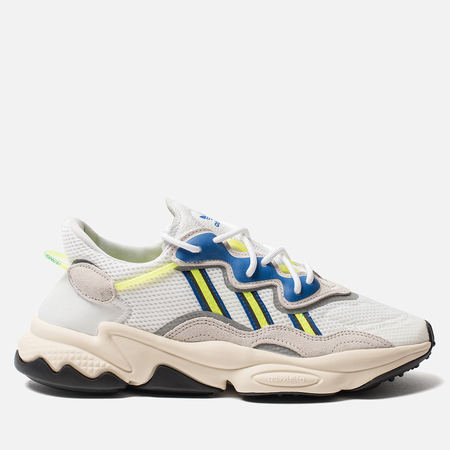 Кроссовки adidas Originals Ozweego White/Grey One/Solar Yellow