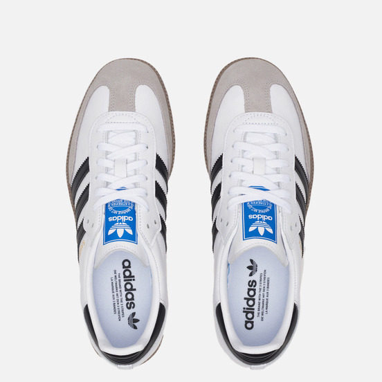 Кроссовки adidas Originals Samba OG White/Black/Clear Granite