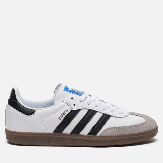 Кроссовки adidas Originals Samba OG White/Black/Clear Granite