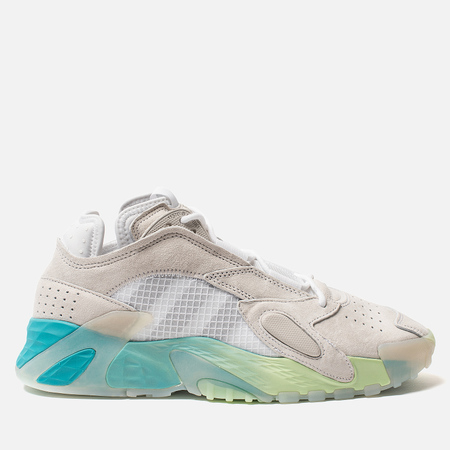 Мужские кроссовки adidas Originals Streetball White/Glow Green/Hi-Res Aqua