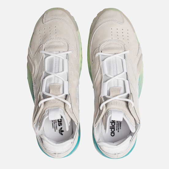 Кроссовки adidas Originals Streetball White/Glow Green/Hi-Res Aqua