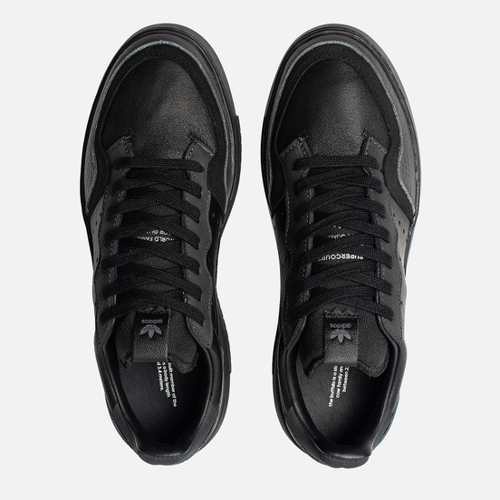 Мужские кроссовки adidas Originals Supercourt Core Black/Core Black/Dgh Solid Grey