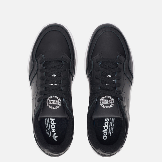 Кроссовки adidas Originals Supercourt Core Black/Core Black/White