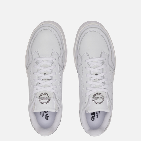 Мужские кроссовки adidas Originals Supercourt White/White/Core Black