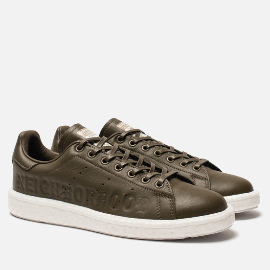 Мужские кроссовки adidas Originals x Neighborhood Stan Smith Boost Trace Olive/White