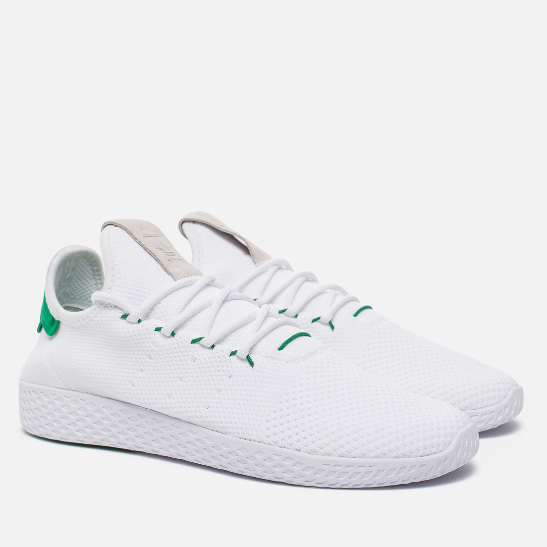 all white pharrell adidas