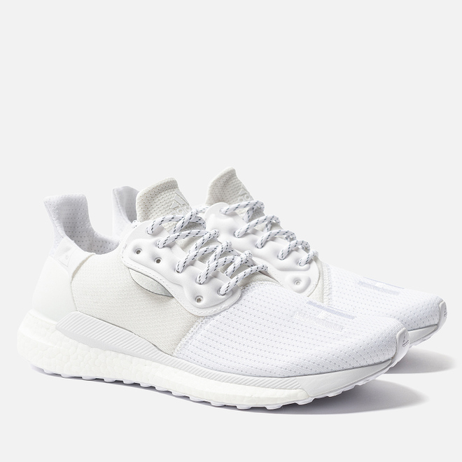 Мужские кроссовки adidas Originals x Pharrell Williams Solar HU PRD White/White/White