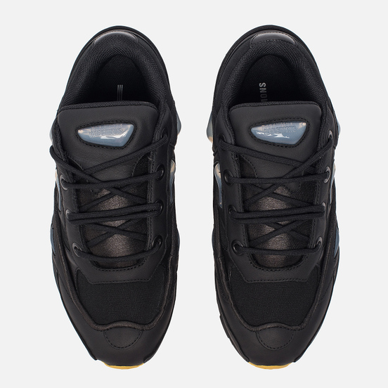 Мужские кроссовки adidas Originals x Raf Simons Ozweego III Black/Black/Corn Yellow