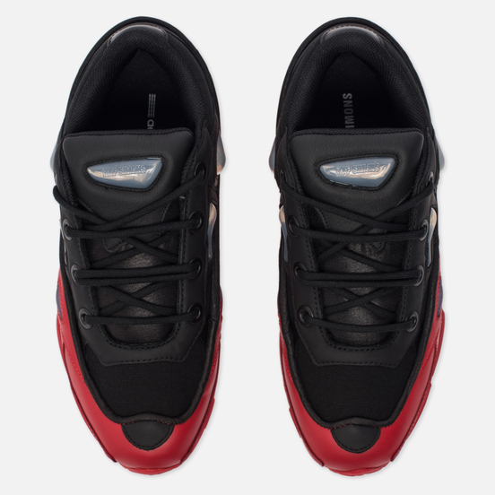 Мужские кроссовки adidas Originals x Raf Simons Ozweego III Core Black/Core Black/Scarlet