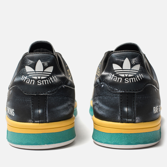 Мужские кроссовки adidas Originals x Raf Simons Samba Stan Core Black/Cloud White/Bright Blue