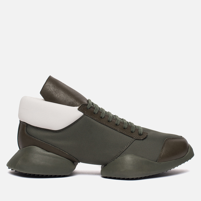 Мужские кроссовки adidas Originals x Rick Owens Runner Earth Green/Earth Green/Ro Milk