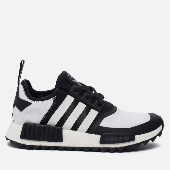 Мужские кроссовки adidas Originals x White Mountaineering NMD R1 Trail Primeknit Core Black/White