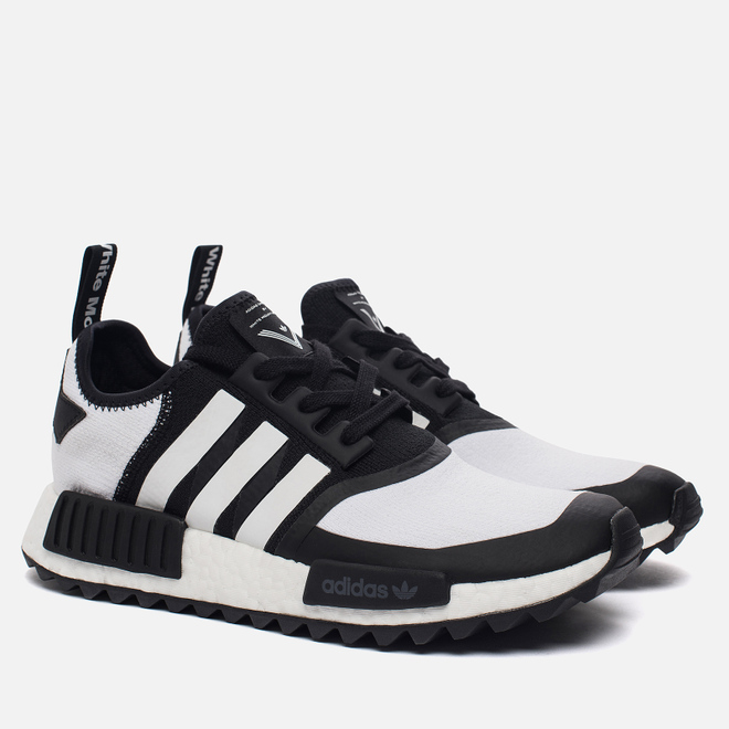Мужские кроссовки adidas Originals x White Mountaineering NMD R1 Trail Primeknit Core Black/White