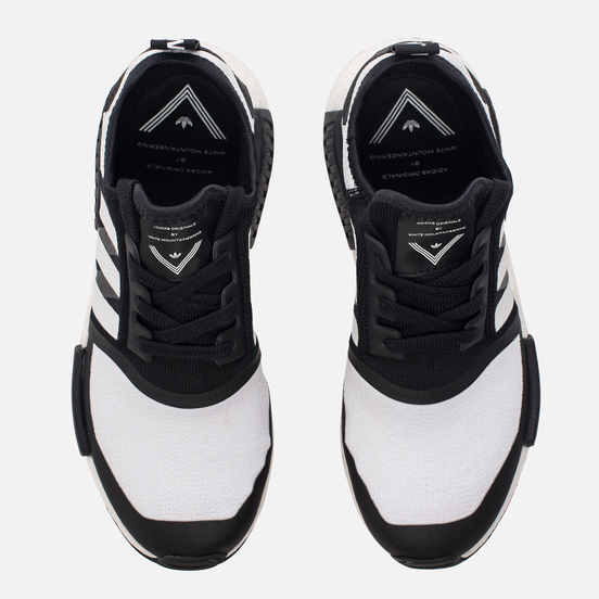 Мужские кроссовки adidas Originals x White Mountaineering NMD R1 Trail Primeknit Core Black/White