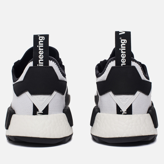 Мужские кроссовки adidas Originals x White Mountaineering NMD R1 Trail Primeknit Core Black/White