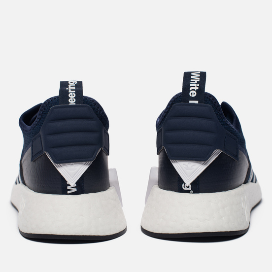 Мужские кроссовки adidas Originals x White Mountaineering NMD R2 Primeknit Collegiate Navy/White