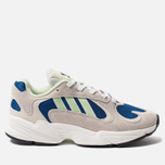 Мужские кроссовки adidas Originals Yung-1 White/Glow Green/Collegiate Royal фото- 0