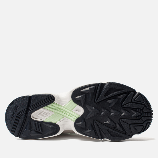Мужские кроссовки adidas Originals Yung-1 White/Glow Green/Collegiate Royal