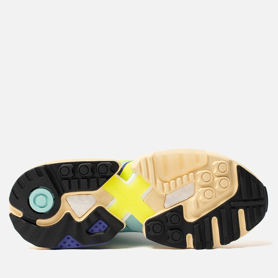 Мужские кроссовки adidas Originals ZX Torsion Clear Aqua/Solar Yellow/Purple