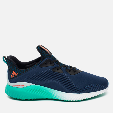 Мужские кроссовки adidas Performance Alphabounce Mineral Blue/Solar Red/Shock Green