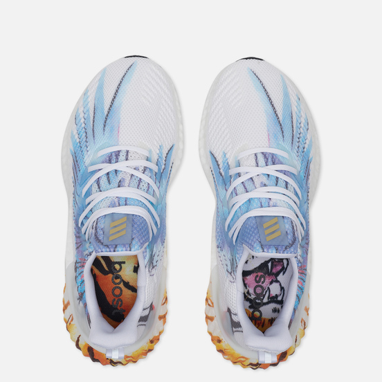 Мужские кроссовки adidas Performance Alpha Boost White/Gold Metallic/Core Black