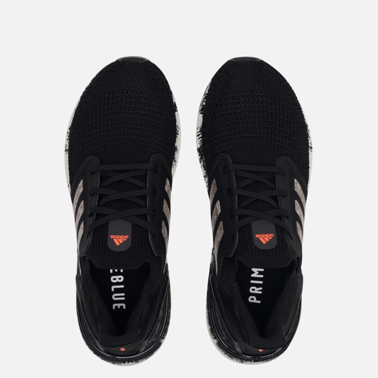 Мужские кроссовки adidas Performance Ultra Boost 20 Core Black/Cloud White/Signal Coral