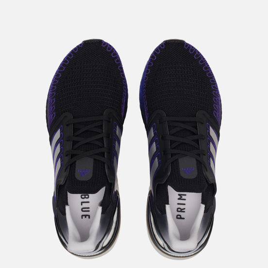 Мужские кроссовки adidas Performance Ultra Boost 20 Core Black/Silver Metallic/Cloud White
