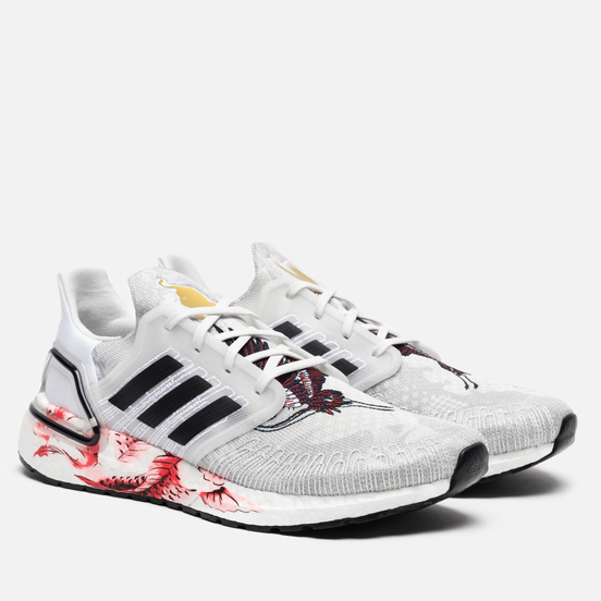 Мужские кроссовки adidas Performance Ultra Boost Chinese New Year 2020 Crystal White/Core Black/Solar Red
