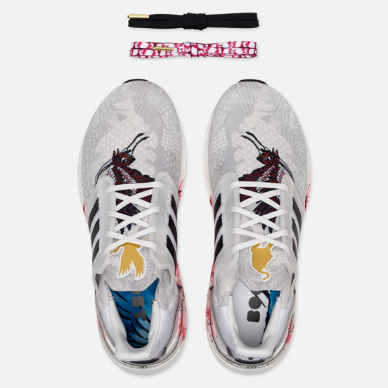 Мужские кроссовки adidas Performance Ultra Boost Chinese New Year 2020 Crystal White/Core Black/Solar Red