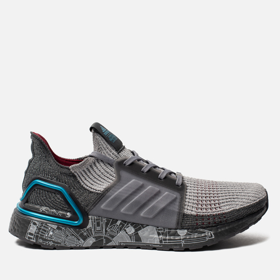 Мужские кроссовки adidas Performance x Star Wars Ultra Boost 19 Grey/Grey Two/Bright Cyan