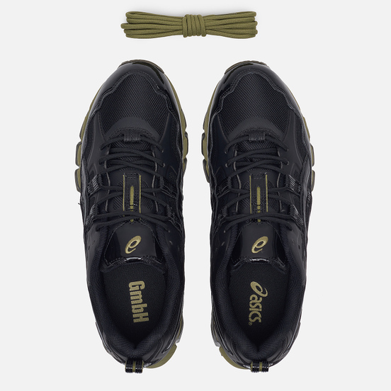Мужские кроссовки ASICS x GmbH Gel-Nandi 360 Black/Black