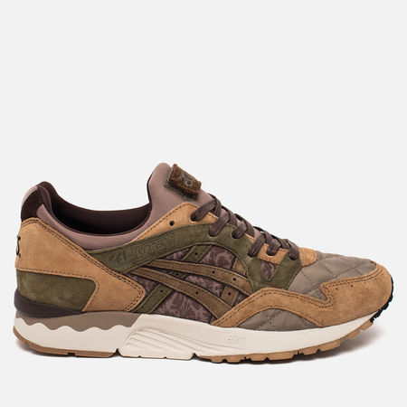 Мужские кроссовки ASICS x Kicks Lab x SBTG Gel-Lyte V Phys-Ed Brown/Light Brown/Olive