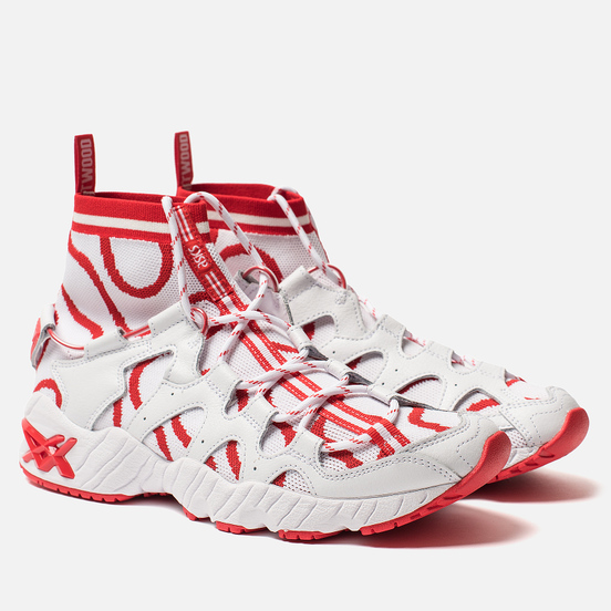 Мужские кроссовки ASICS x Vivienne Westwood Gel-Mai Knit MT White/Fiery Red