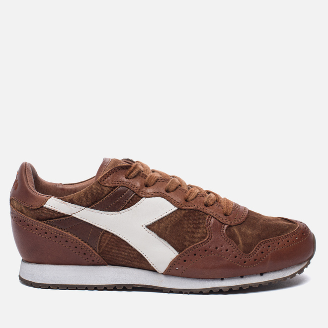 Мужские кроссовки Diadora Heritage Trident C Dyed Brogue Brown Sequoia