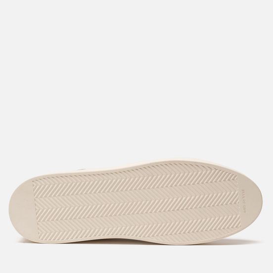 Мужские кроссовки Fear of God Strapless Skate Mid Suede/Canvas Black/Cream Fear Of God Print