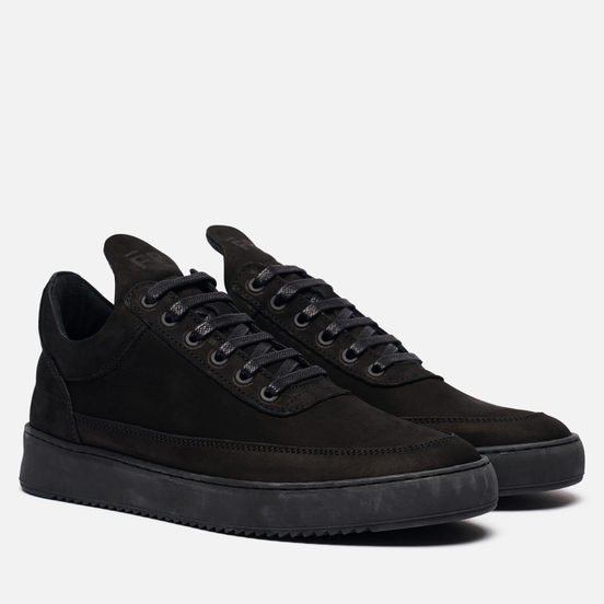 filling pieces low top ripple tonal black