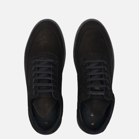 low top ripple tonal black