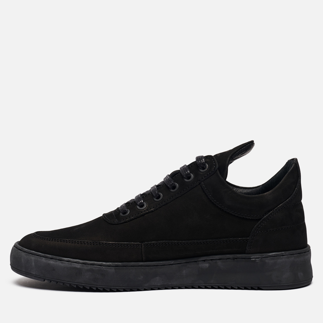 filling pieces low top ripple tonal black