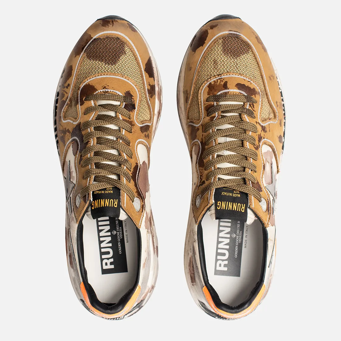 Golden Goose Мужские кроссовки Running Sole