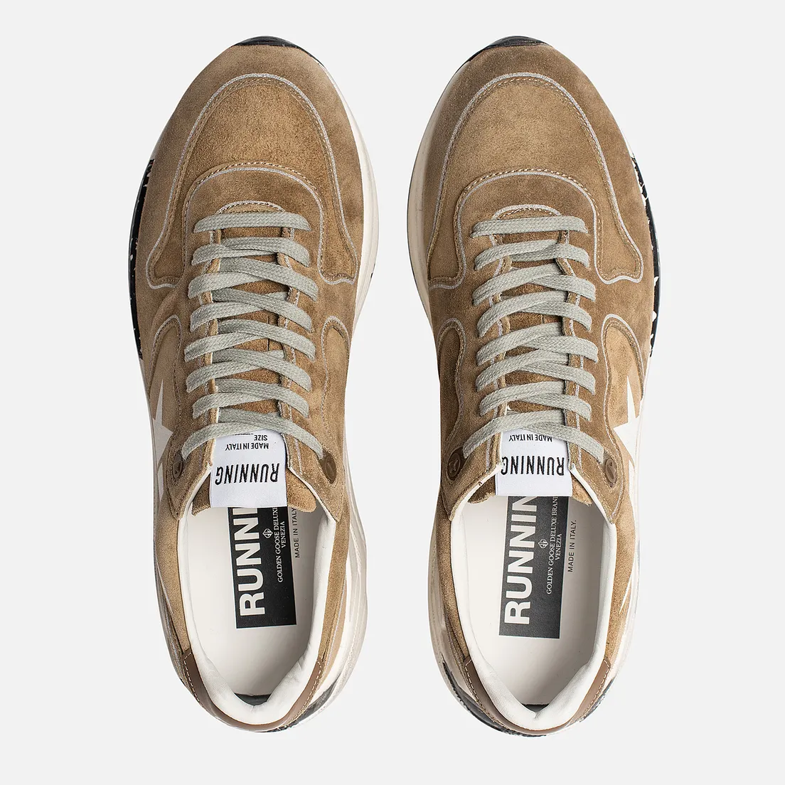 Golden Goose Мужские кроссовки Running Sole