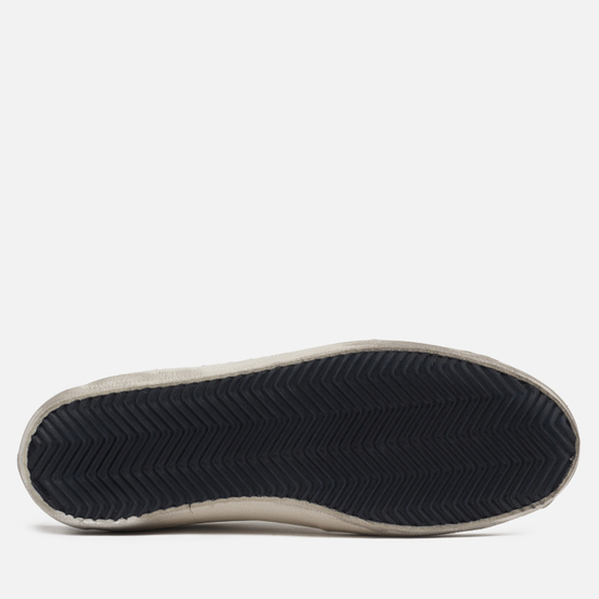 Мужские кроссовки Golden Goose Superstar White/Silver Metal Lettering