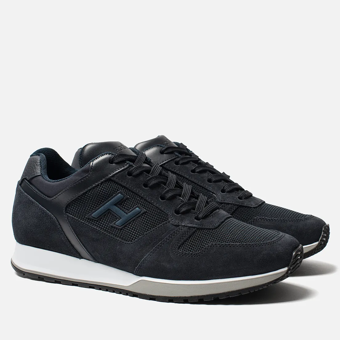 Hogan Мужские кроссовки H321 Suede