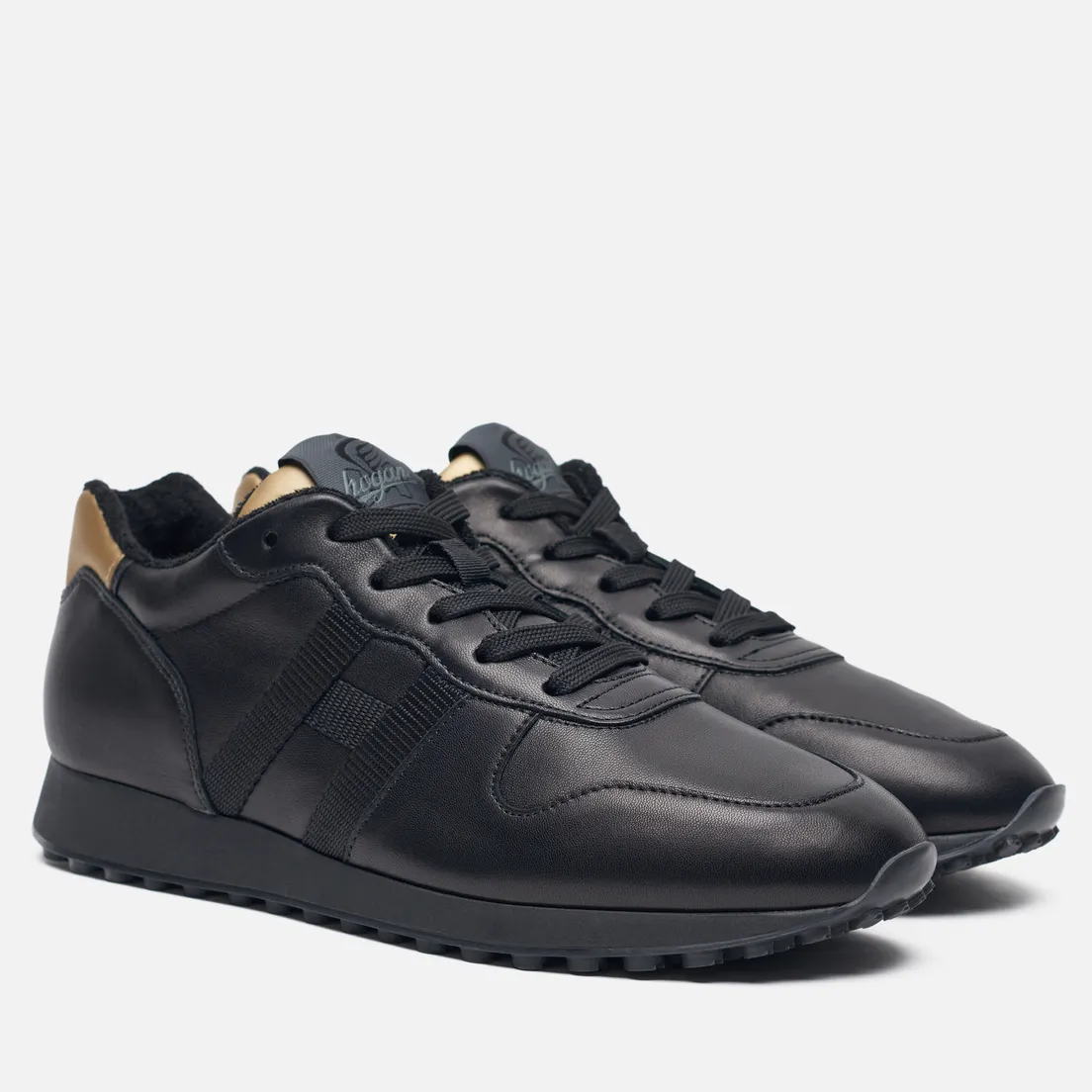 Hogan Мужские кроссовки H383 Leather
