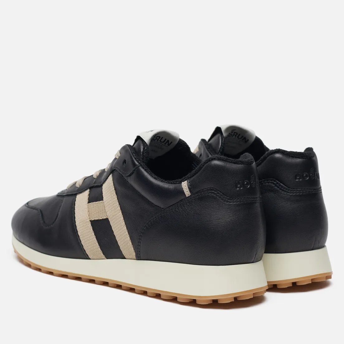 Hogan Мужские кроссовки H383 Leather